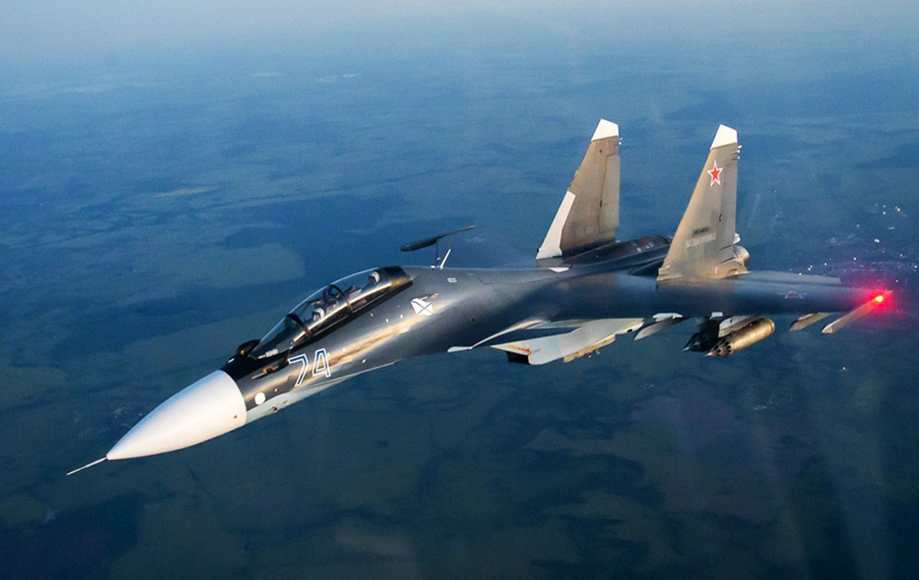 У Криму розбився російський винищувач Су-30