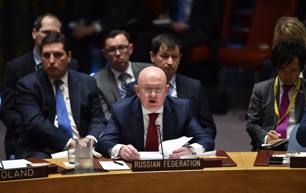 Мельник у Радбезі ООН звернувся до Небензі російською: "Пізно, Васю, пити боржомі"