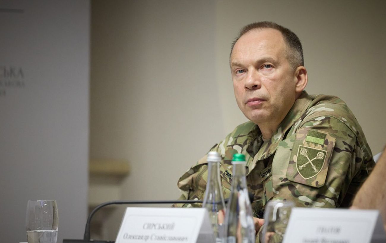 Сирський дав командирам дедлайн для перевірки забезпечення військ на перших лініях оборони